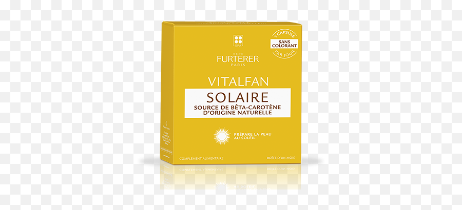 Vitalfan Solaire Hair Protection Sun René Furterer - Skin Care Png,Solaire Png
