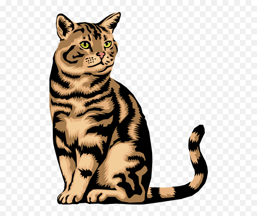 Cat Clipart Art Transparent - Barn Cat Clipart Png,Cat Clipart Transparent