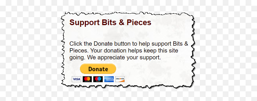 New Donate Button U2013 Bits And Pieces - Jak And Jil Png,Donate Button Transparent
