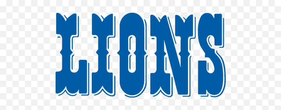 Detroit Lions Wordmark Logo - Detroit Lions Word Logo Png,Nfl Logo Font