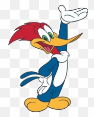 Woody Woodpecker Cartoon - Woody Woodpecker Easy Drawing Png,Woodpecker Png