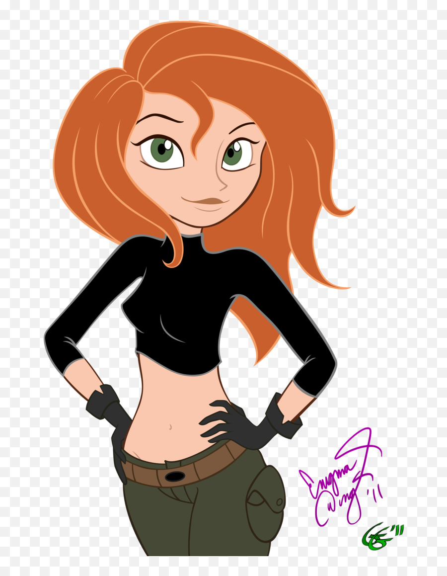 Kim Possible Fan Art - Cute Kim Possible Fan Art Png,Kim Possible Png