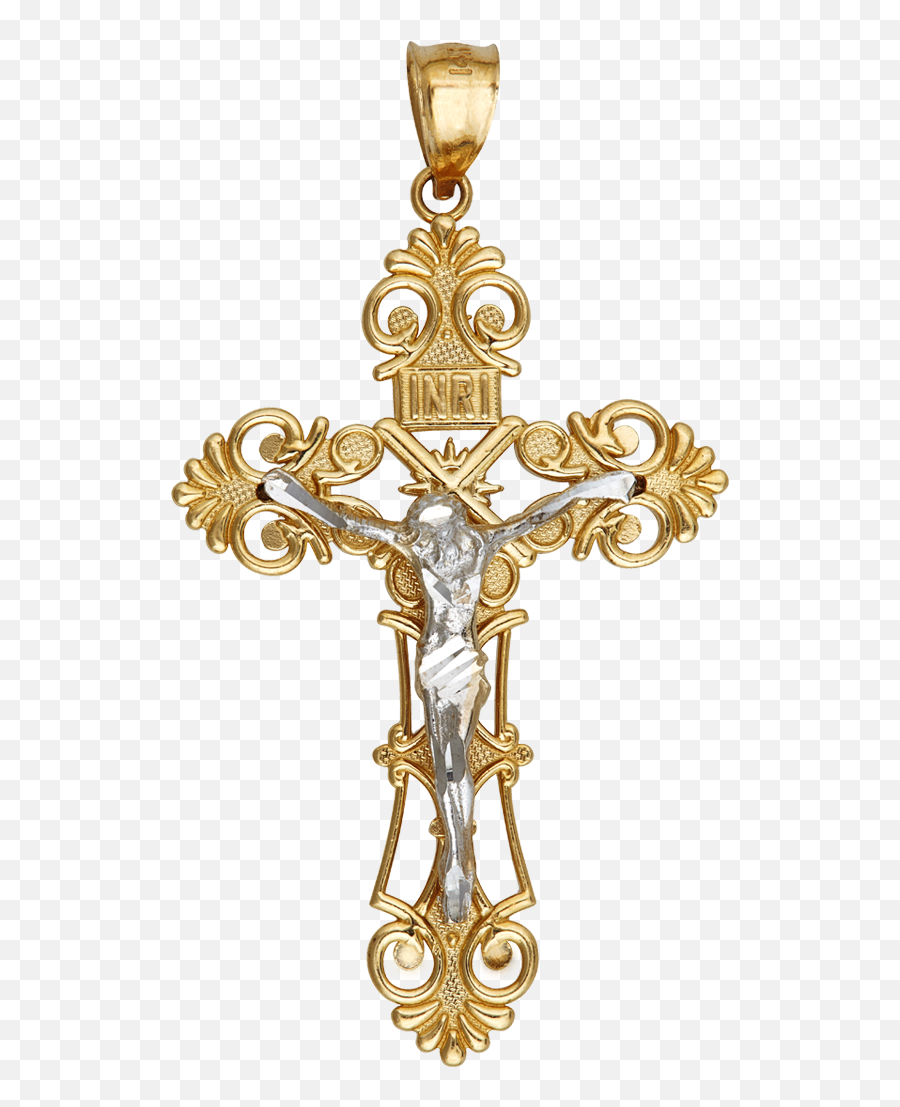 High Quality Download Crucifix Png Transparent Background - Gold Crucifix Png,Crucifix Png