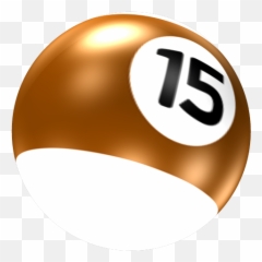 Billiard Pool Table Transparent Png - Stickpng Ball 15,Pool Ball Png