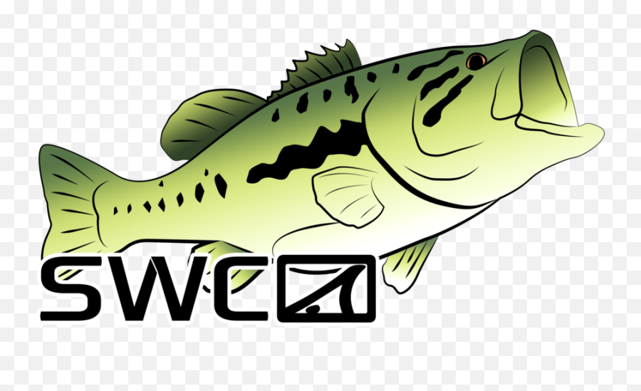 Mirror Largemouth Bass Decal - Pull Fish Out Of Water Png,Largemouth Bass Png