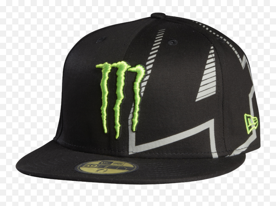 Fox X Monster Ricky Carmichael New Era - Monster X Fox New Era Png,Icon Gambler Helmet