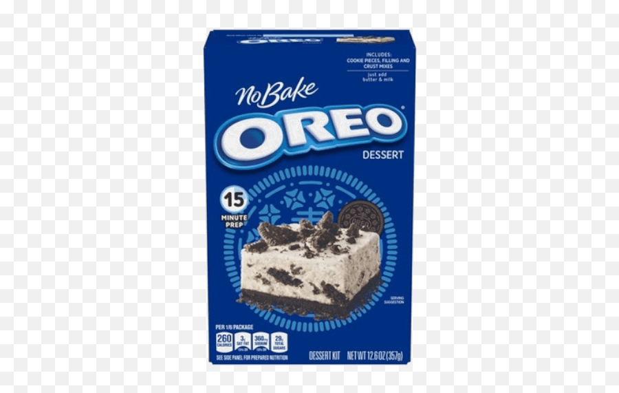 Jello No Bake Oreo Dessert Mix 126oz - Oreo Cake Box Mix Png,Jello Png