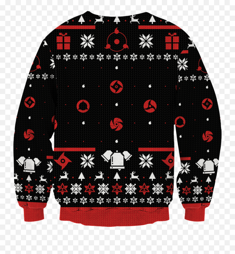 Sharingan Christmas Unisex Sweater - Sweater Png,Sharingan Png