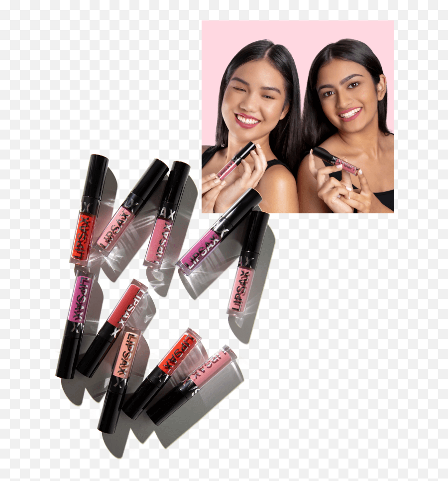 About Us - Lipsax Liquid Lipstick Paint Sheen Png,Color Icon™ Metallic Liquid Lipstick
