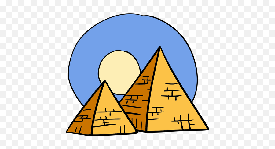 Pyramid Graphics To Download - Dibujo Piramides De Egipto Png,Food Pyramid Icon