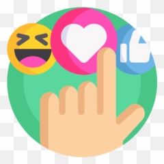 Facebook Reactions - Free social media icons Reacciones Instagram Icon Png