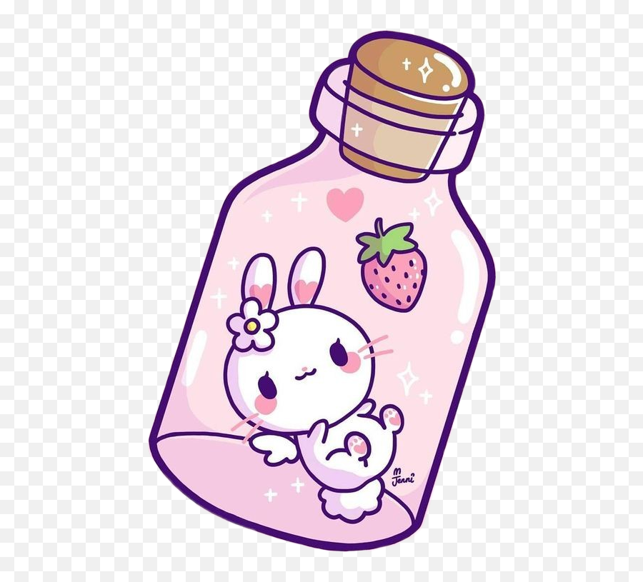 Manga Bunny Kawaii Clipart - Full Size Clipart 5200470 Chibi Kawaii Cute Bunny Png,Kawaii Bunny Icon