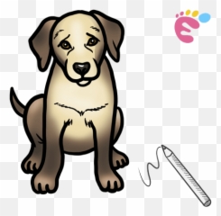 Animal - Easy To Do Everything Puppy Labrador Retriever Cute Dog Drawing png
