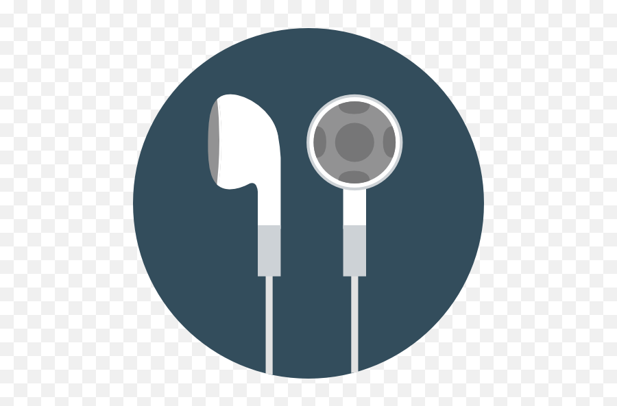 Music And Multimedia Audio Headphones - Circle Png,Cartoon Headphones Png