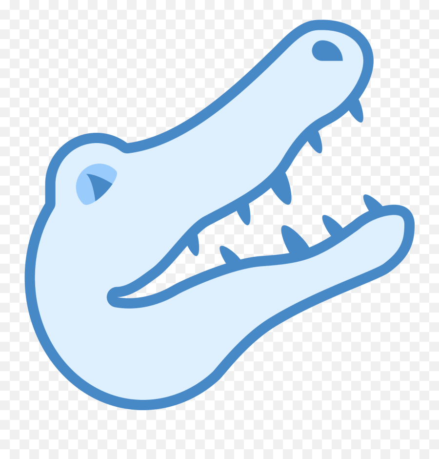 Download A Drawing Of Alligator Head - Clip Art Png Image Big,Alligator Icon