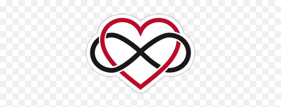 Infinity Sign With Heart Tattoos - Infinity Heart Png,Infinity Sign Png