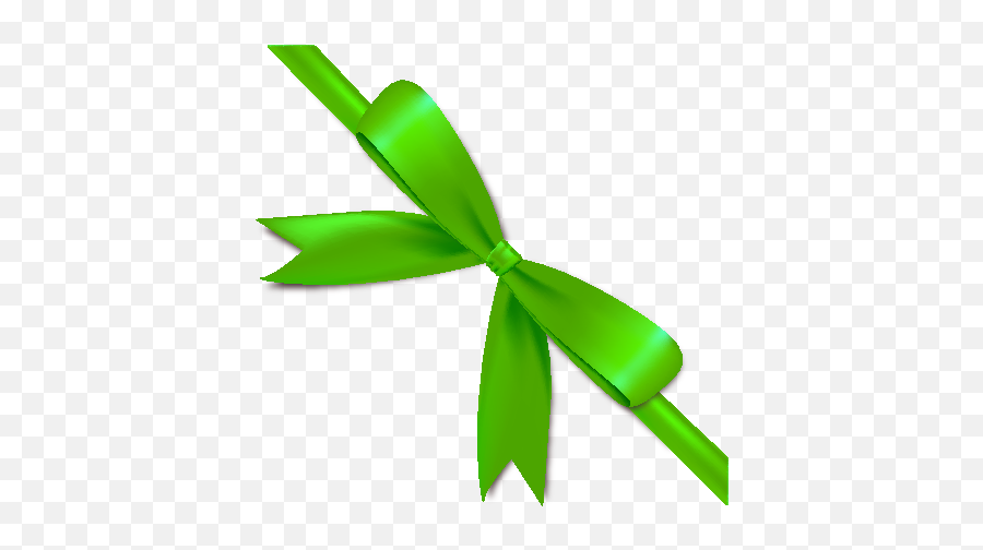 Green Ribbon Download Png Image - Green Bow And Ribbon,Green Bow Png