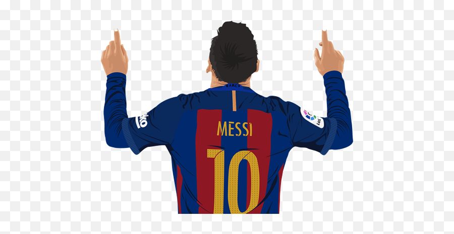 Messi Versus U2013 By Míchel Acosta - Player Png,Messi Transparent