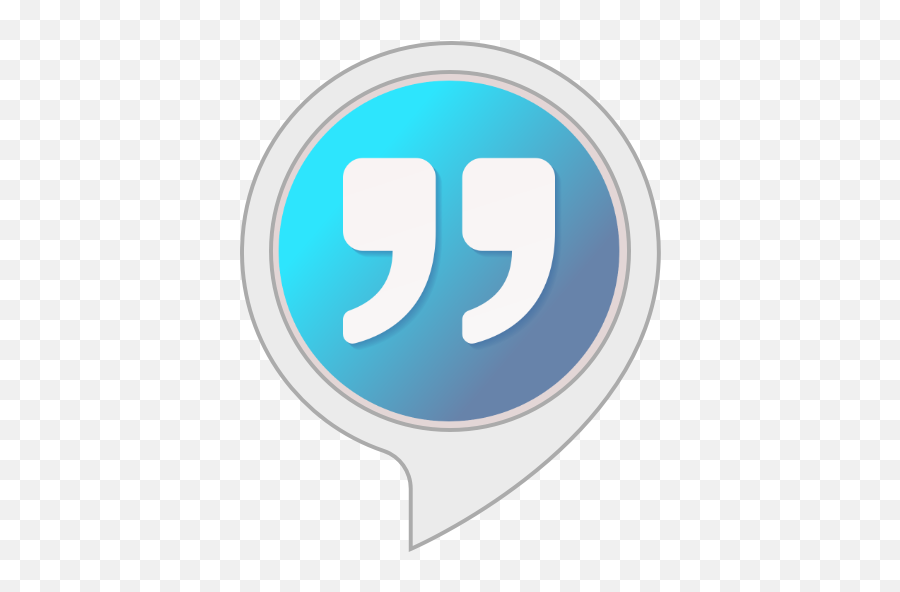 Amazoncom Positive Quote Of The Day Alexa Skills Png Hangouts App Icon