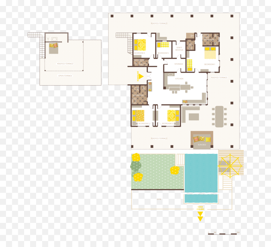 Villa Mariposa Finca Austria Villas - Floor Plan Png,Mariposa Png