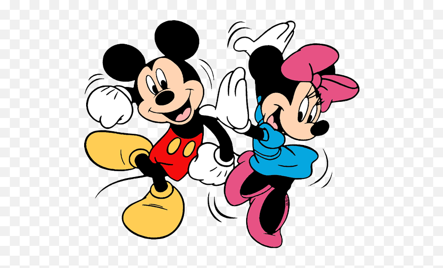 Download Mickey Minnie Mouse Clip Art - Beautiful Good Morning Saturday Png,Mickey And Minnie Png