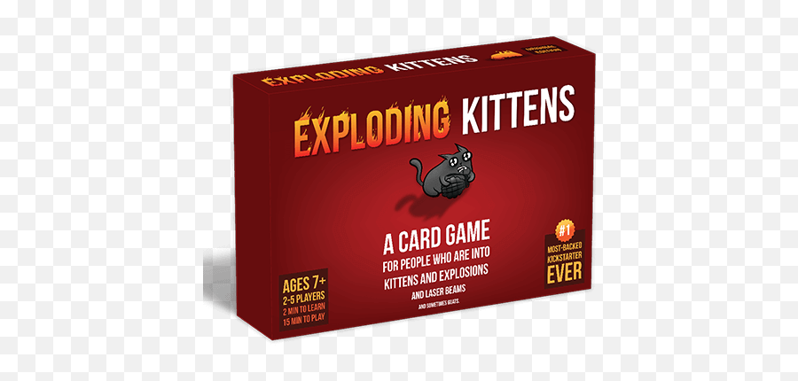 Exploding Kittens A Card Game About - Graphic Design Png,Kittens Png