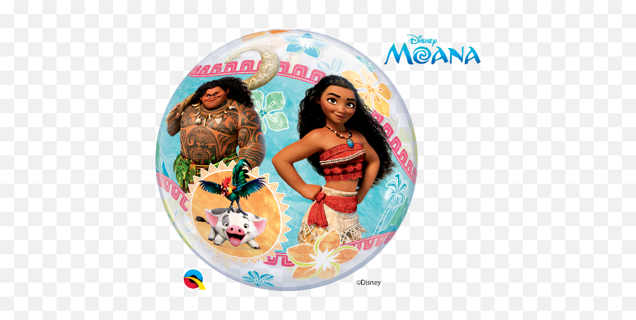 Moana Bubble - Moana Balloon Png,Moana Characters Png
