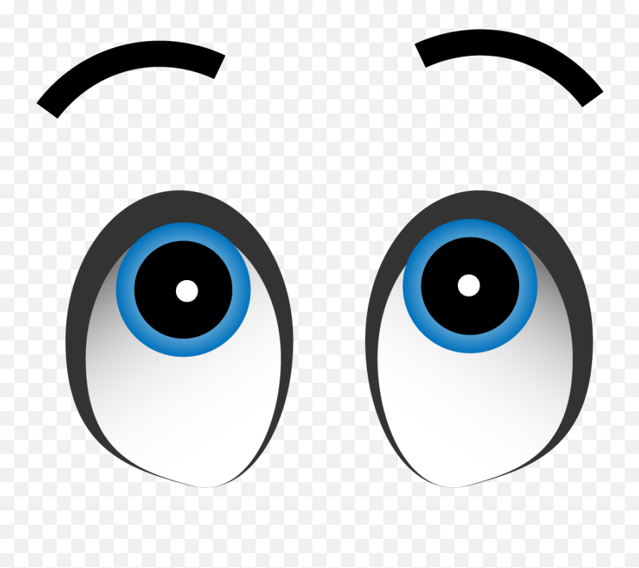 11 Expression Cartoon Eyes With - Eyes Png Transparent Background,Eyes Transparent