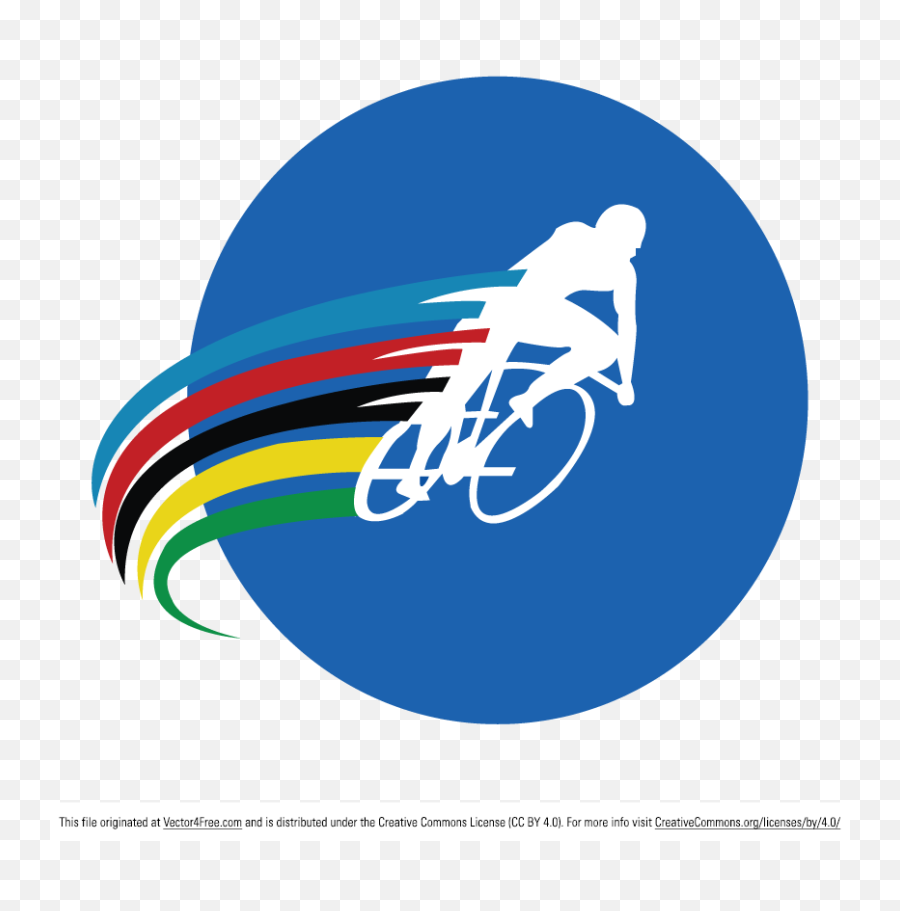 Cyclist Vector Logo Clip Art Free Download - Tour De Taiwan Png,Free Vector Logo