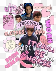 One Direction Collage - Poster Png,One Direction Png