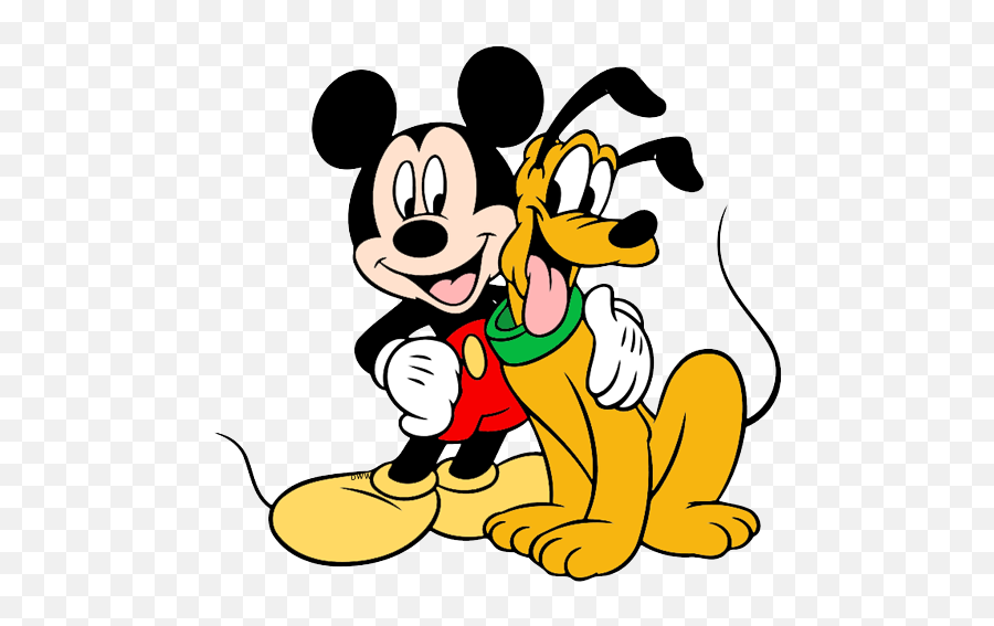 Pluto E Mickey Png 1 Image - Mickey Mouse And Pluto,Pluto Transparent Background