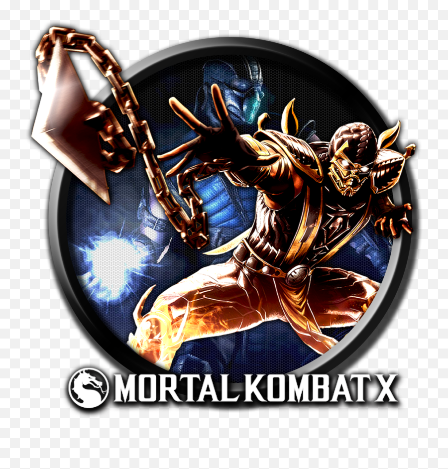 Liked Like Share - Mortal Kombat X Full Size Png Download Mortal Combat Scorpion Fond Decran,Mortal Kombat X Logo