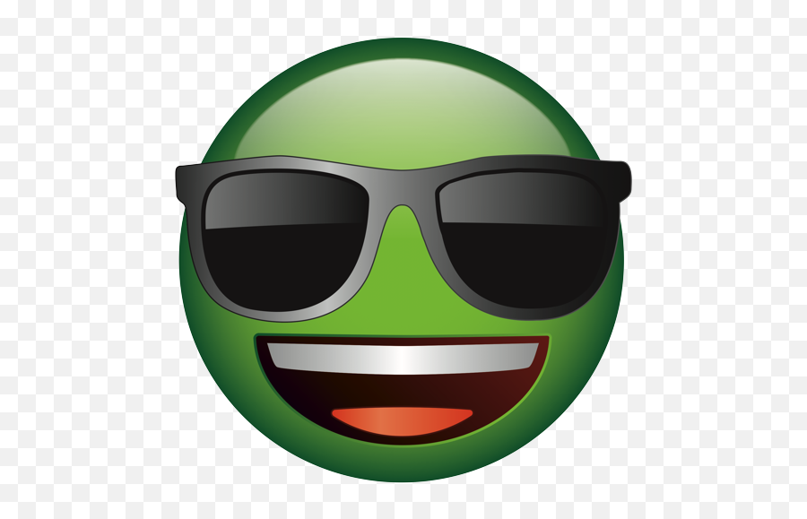 Emoji U2013 The Official Brand Grinning Face With Sunglasses - Smiley Png,Glasses Emoji Png