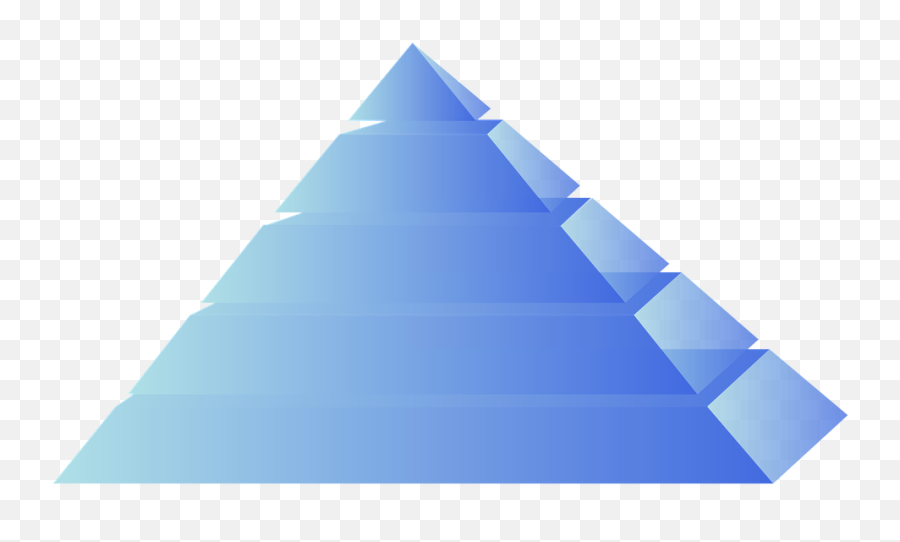 Free Vector Graphic - Blue Pyramid Png,Png Layers