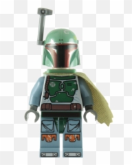 Download Hd Lego Boba Fett Minifigure - Lego Star Wars Boba Fett Minifigure Png,Boba Fett Png