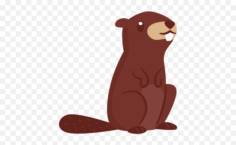 Beaver Animal Cartoon - Beaver Cartoon Png,Beaver Png
