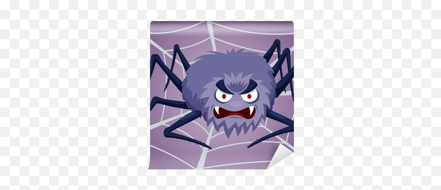 Illustration Of Cartoon Spider Wall Mural U2022 Pixers We Live To Change - Animated Pic Of Scary Spider Png,Cartoon Spider Png