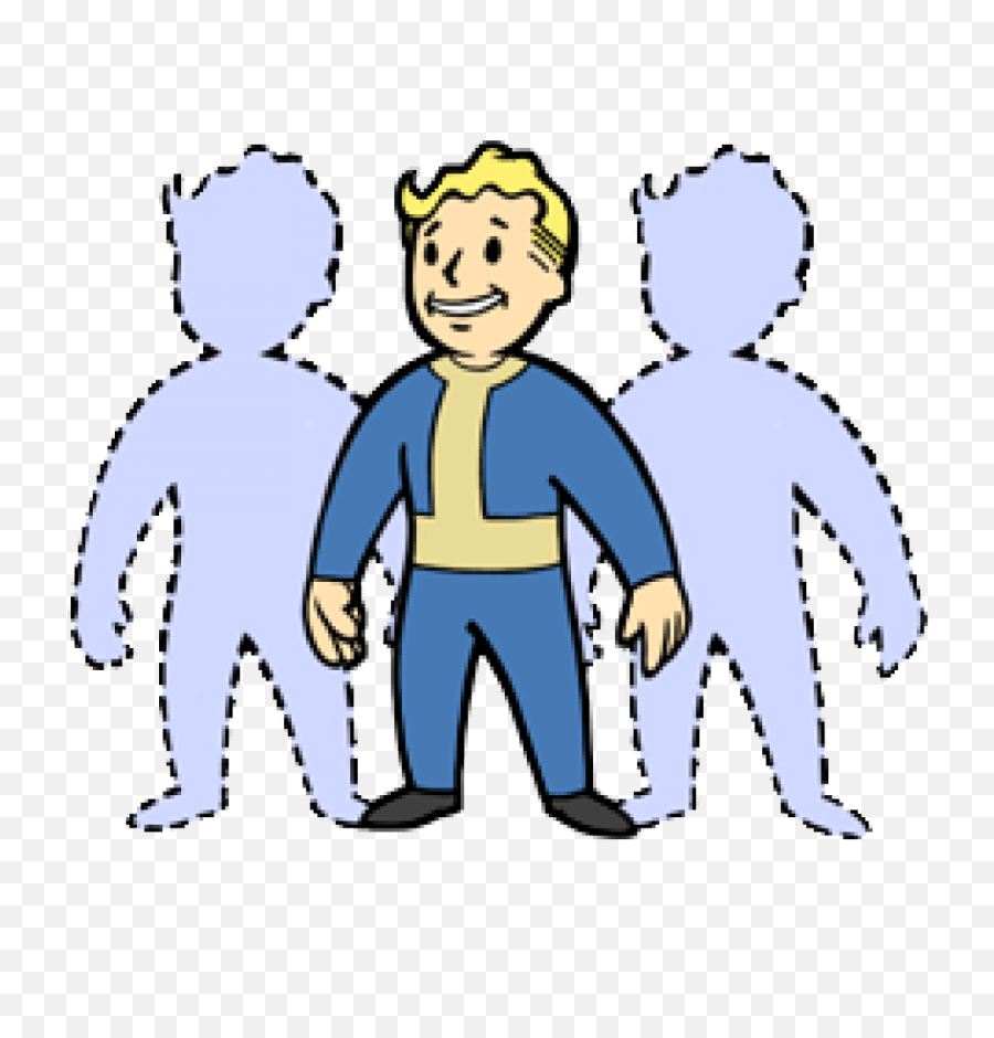 Fallout Clipart - Fallout New Vegas Png Download Full Fallout Vault Boy Perks,Fallout New Vegas Logo Png