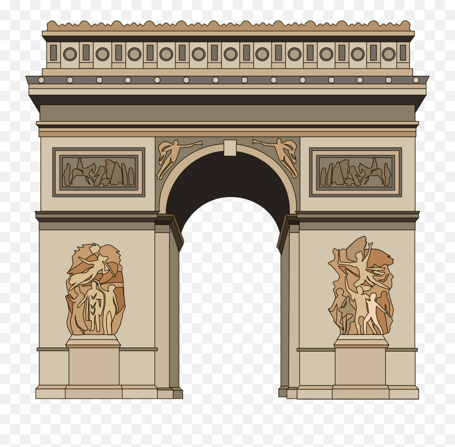 Arc De Triomphe Clipart Free Download Transparent Png - Arc De Triomphe,Arc Png