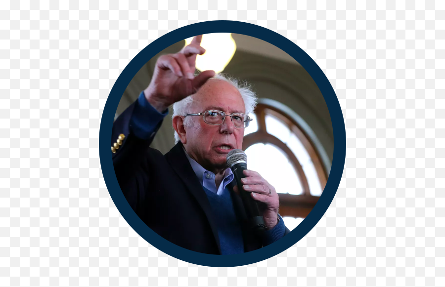 2020 Democrats Where Do The Presidential Candidates Stand - Spokesperson Png,Bernie Sanders Png