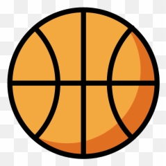 Basketball Emoji Clipart - Icon Aesthetic png