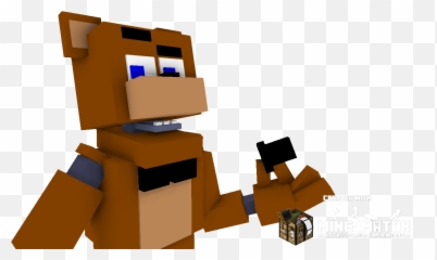 Freddy Fazbear Made In Mine - Mine Imator Png,Freddy Fazbear Png