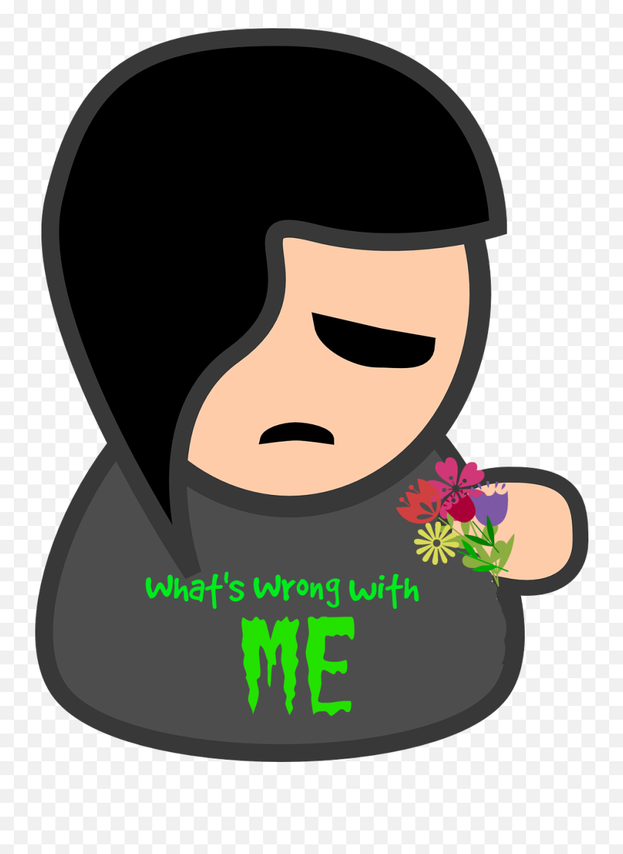 Whats Wrong With - Clip Art Png,Sad Person Png