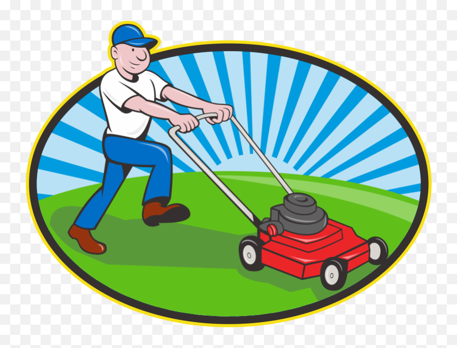 Lawn Mowers Clip Art Vector Graphics - Cartoon Lawn Mower Png,Lawn Mower Png