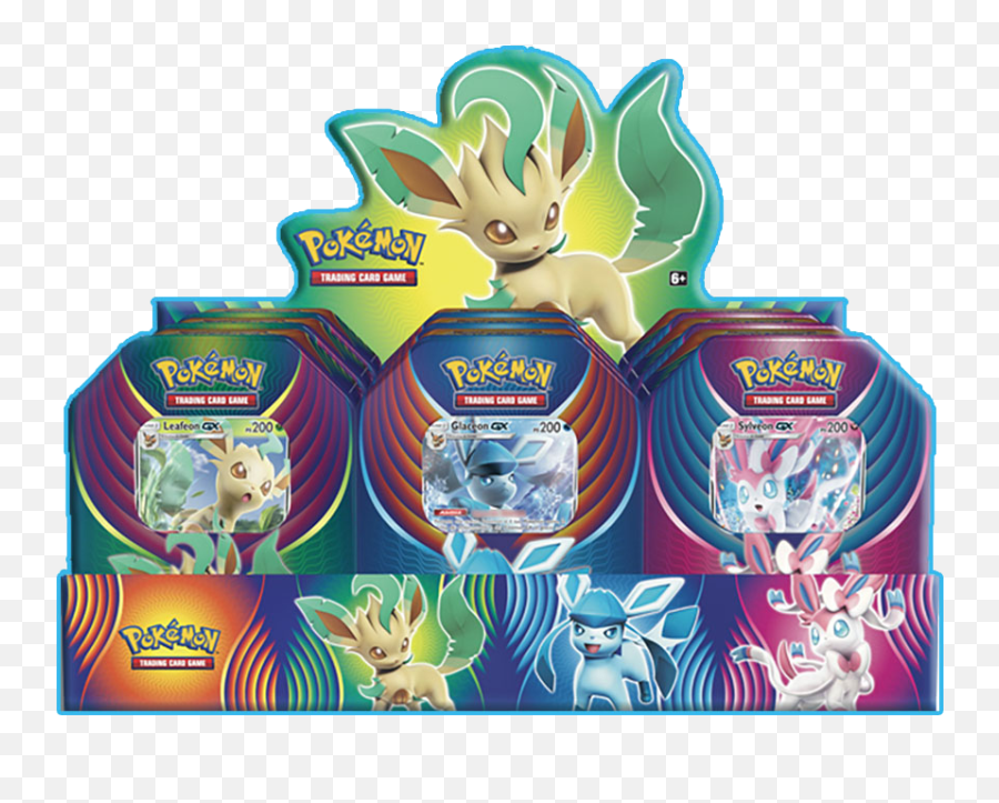 Pokemon Tcg Evolution Celebration Tin - Pokemon Tcg Evolution Celebration Tin Png,Leafeon Png