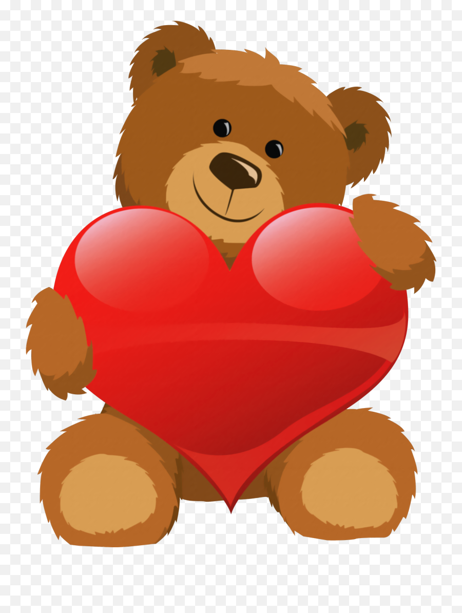 You Honey Cartoon - Love Teddy Bear Cartoon Png,Heart Cartoon Png - free  transparent png images 