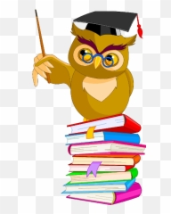 Jpg Free Library Teacher Funny Images Cartoon Characters - Wise Owl png