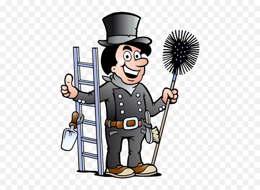 L Clayu0027s Chimney Sweeping Services Fire 1244770 - Png Chimney Sweep Clip Art,Mary Poppins Png