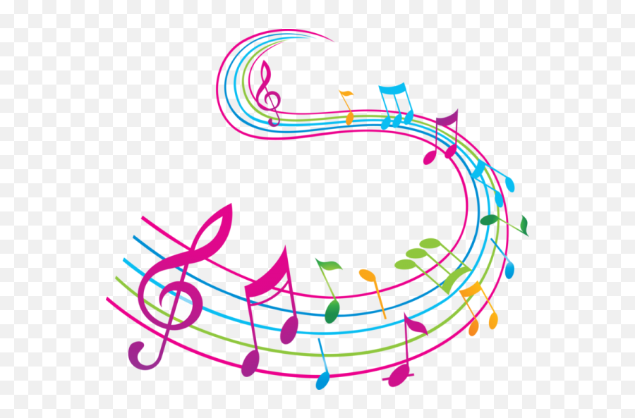 Notas Musicales Png - Music Notes Color,Notas Musicales Png