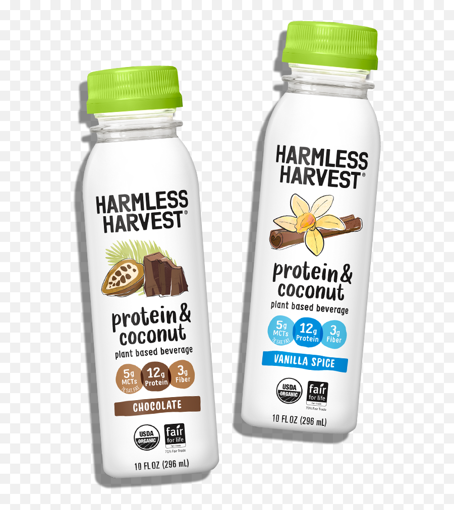 Harmless Harvest Organic Coconut Water U0026 Beverages - Harmless Harvest Protein And Coconut Png,Coconut Transparent